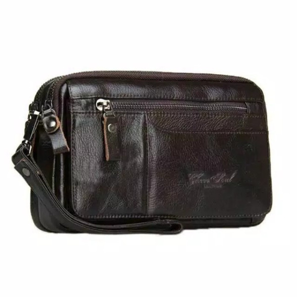 Clutch pria kulit asli handbag cheer soul tas tangan baliyo 2249