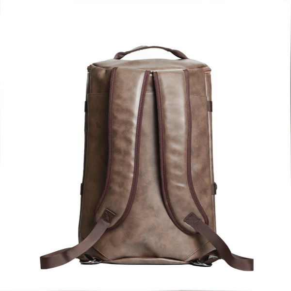 Tas Ransel Kulit Pria Backpack Pria Waterproof HIKE COKLAT