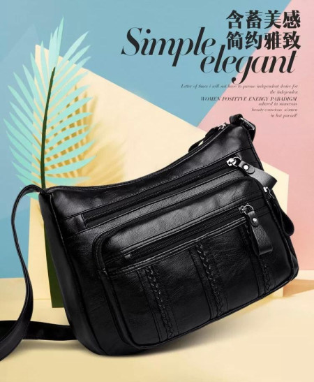 Tas Selempang Bahu Wanita Kulit Korea Beauty Elegance Import NJ89