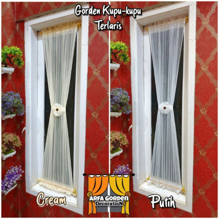 Gorden Jendela Minimalis Kupukupu Terlaris Best Seller