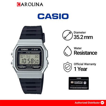 Jam Tangan Pria Casio F-91WM-7A