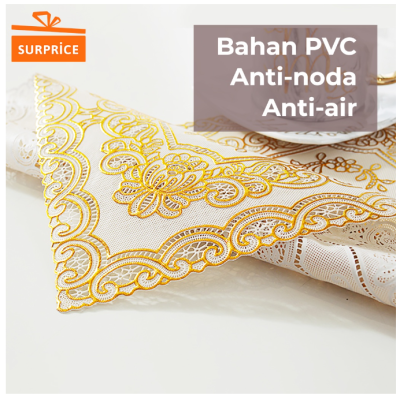 Surprice Taplak Meja Makan Besar 83x40cm / Alas Meja / Taplak Vinyl Rumah Ruang Tamu / Placemat / Table Mat