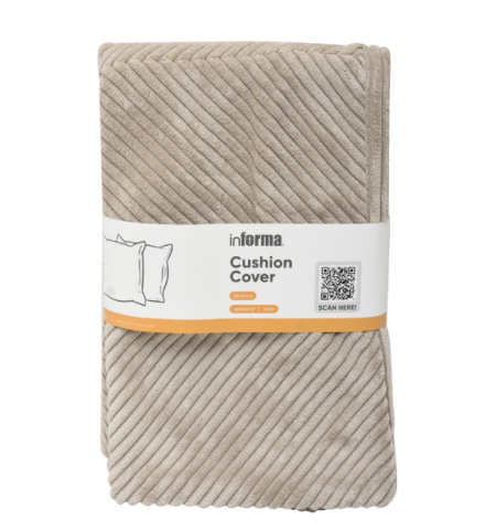 Informa 30x50 Cm Sarung Bantal Sofa Cdr - Beige