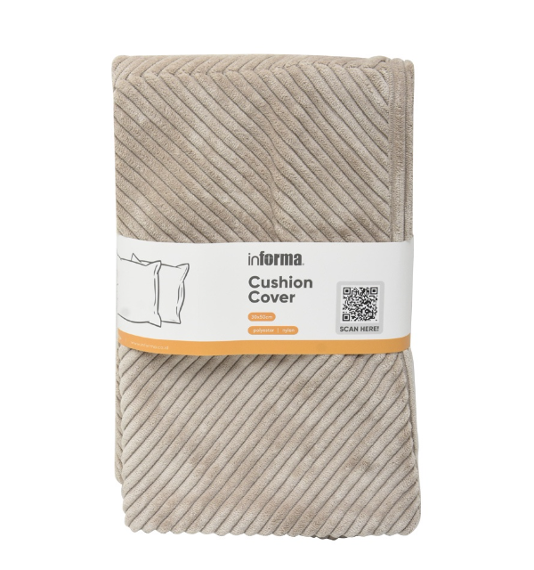 Informa 30x50 Cm Sarung Bantal Sofa Cdr - Beige
