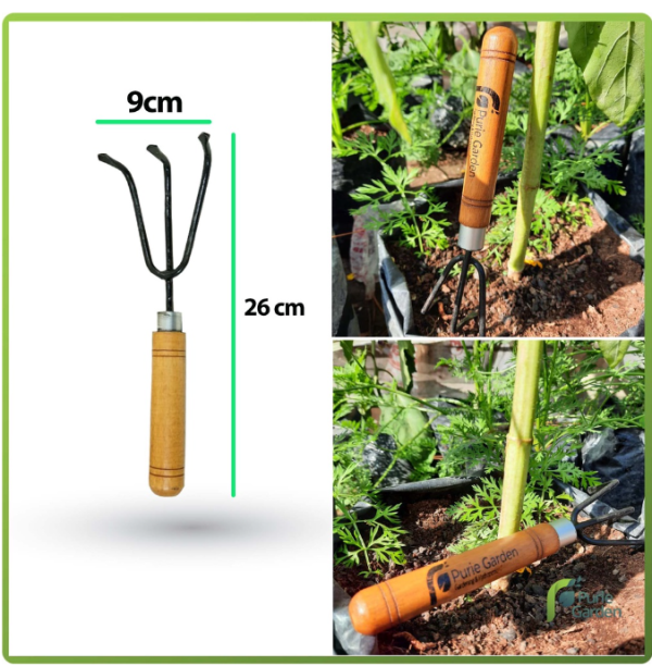 Sekop Garu Cangkul Koret Pencabut Rumput Gardening Tools Purie Garden