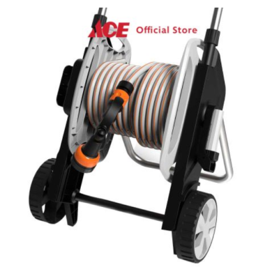 Ace Krisbow 20 mtr Set Selang Air & Alat Penggulung Teleskopik 1/2 Inci