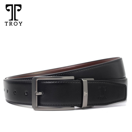 Ikat Pinggang Pria Troy Arum Bahan Kulit Reversible