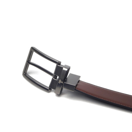 Ikat Pinggang Pria Troy Arum Bahan Kulit Reversible