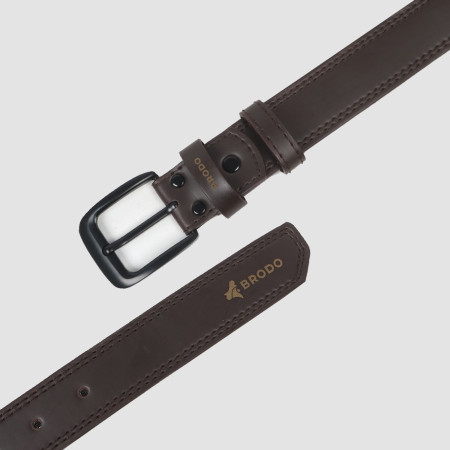 Brodo - Ikat Pinggang Pria Lythime Belt Brown