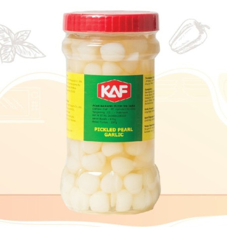 Pickled Pearl Garlic 280gr Acar Bawang Putih Tunggal
