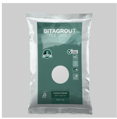 Semen nat keramik kedap air Bitagrout 1kg