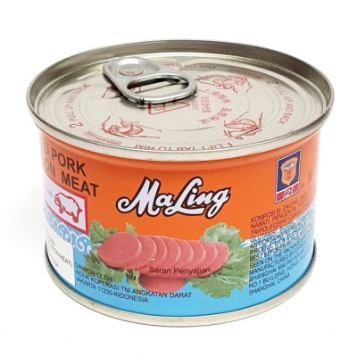 TTS Ma Ling Pork Luncheon Meat (Non Halal) 170 gram Daging Babi
