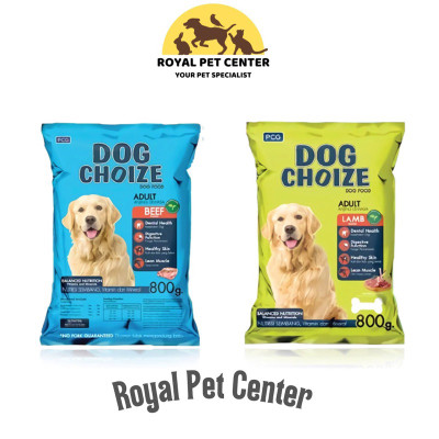Makanan Kering Anjing Dog Choize Adult Beef & Lamb 800gr