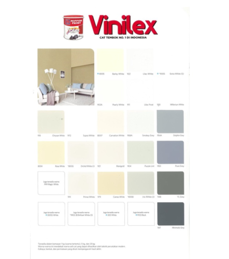 Nippon Paint - Nippon Vinilex -1kg- Cat Tembok