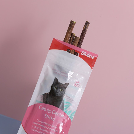 Bioline Catnip Stick snack kucing stick mainan kucing mainan gigit cat nip treats kucing