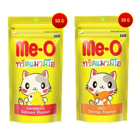 Meo Dry Treats Cat Snack Kucing Kering 50 Gr