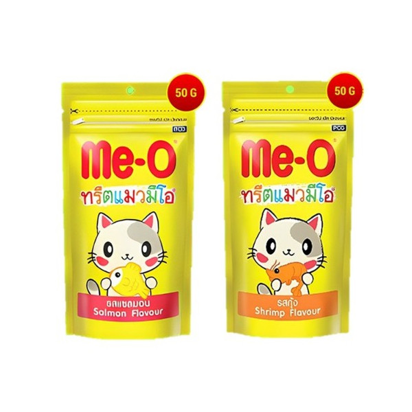 Meo Dry Treats Cat Snack Kucing Kering 50 Gr