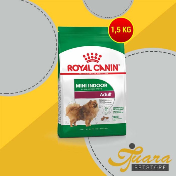 Makanan Anjing Royal Canin Mini Indoor Adult 1,5 Kg