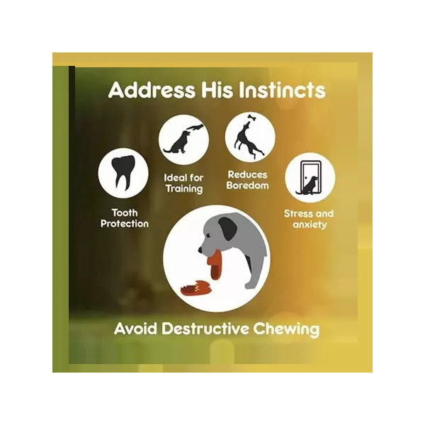 GNAWLERS CALCIUM MILK BONE MEDIUM DOG 4PCS 90GR - SNACK ANJING / DOG TREATS