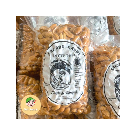 KACANG KAPRI PUTTO BALI 300GR / KACANG KAPRI BALI VAKUM