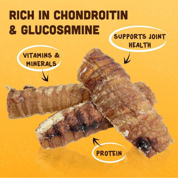 Beef Trachea Natural Chew/ Dog Snack Sehat Treats Gigitan Anjing Murah