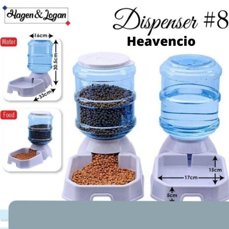 ALAT DISPENSER MAKANAN MINUMAN OTOMATIS 3.5L UNTUK KUCING ANJING IMPOR - Tempat Makan
