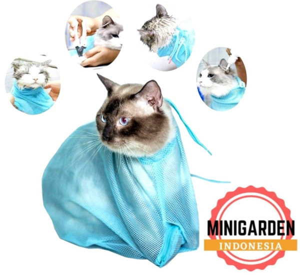 GROOMING BAG Tas Groming Peralatan Mandi Potong Kuku Kucing
