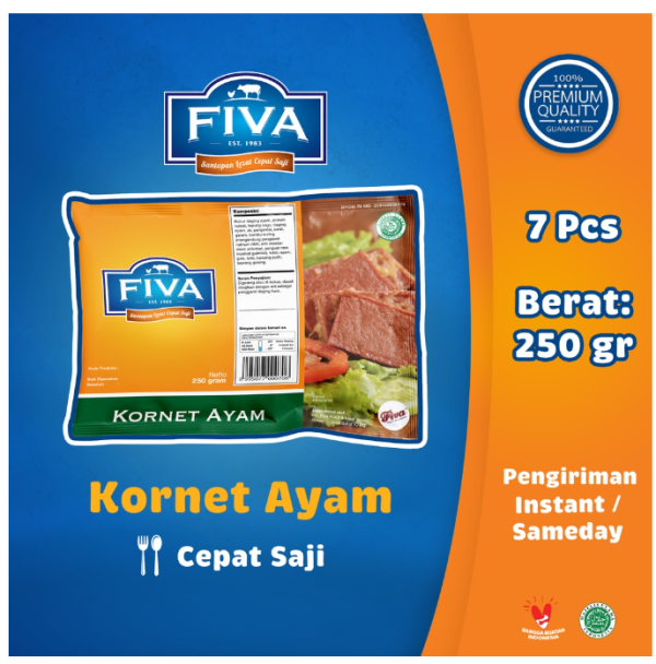 FIVA Kornet Ayam 250 gram