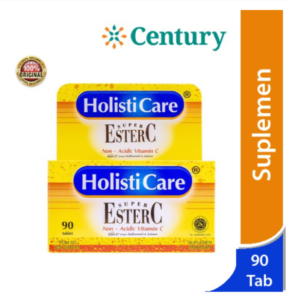 Holisticare Super Ester C Vitamin C Isi 90 / Vitamin C / Daya Tahan Tubuh