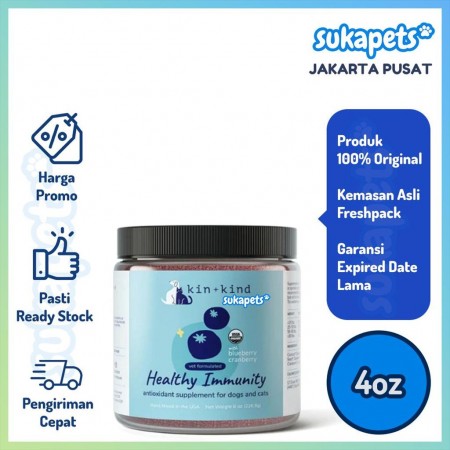 Kin+Kind Dog & Cat Supplement Healthy Immunity 4oz