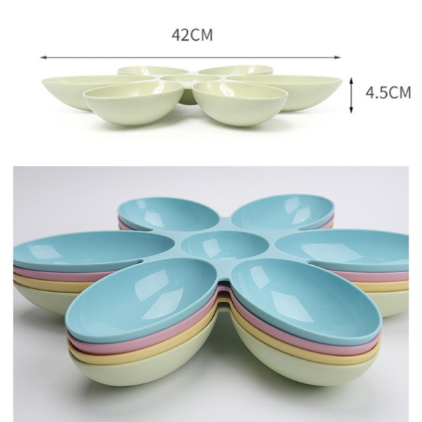 Plastic Pet Bowl /Pet Feeder Supply /Cat Bowl/Petal