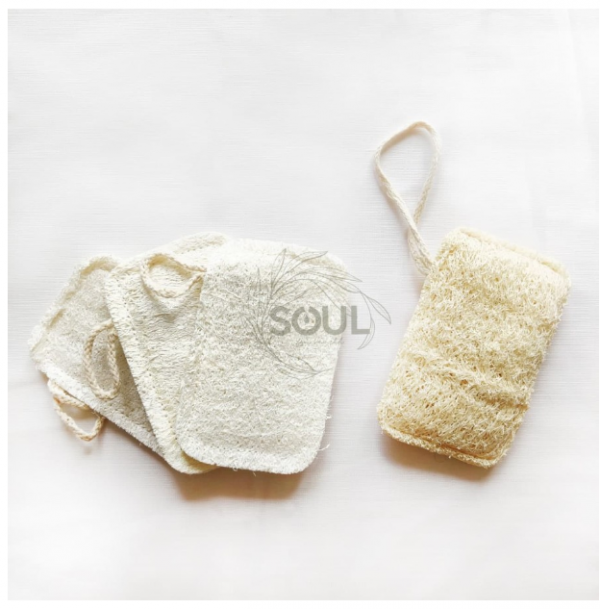 Loofah Natural Soul / Sabut cuci / Spons mandi exfoliator / Sponge