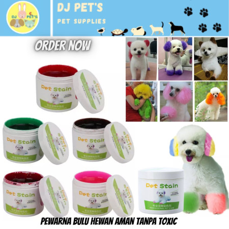Cat pewarna rambut bulu anjing pet hair coloring pet stain PET4113