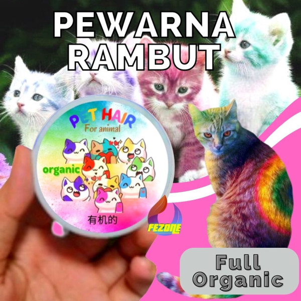 Semir Pewarna Rambut Bulu Hewan Pet Hair Adote Pewarna Kucing