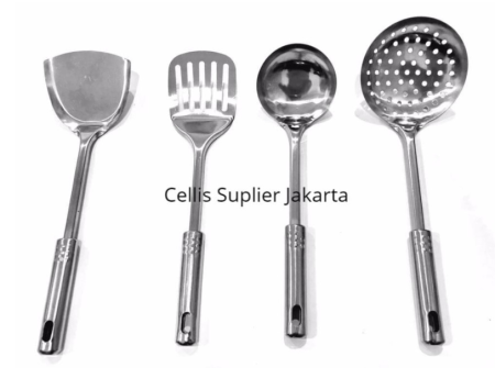 Spatula Set Stainless Steel 4 Pcs - Spatula/sutil