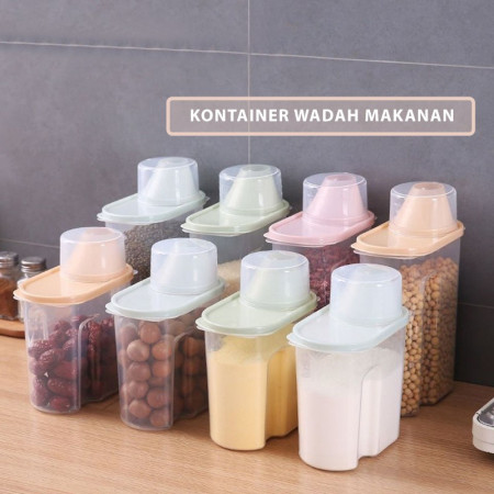 PT Tempat Makan Kucing/Toples Makanan Kucing/Pet Food Storage/Tempat Makanan Kucing