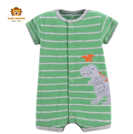BABYMONTEL - Baby Romper Motif Mr.Dino - 24M