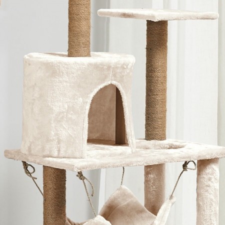 Cat Tree Cat Rumah Villa Kandang Kucing Elegant Cat Scratcher Kucing Cat House Mainan Kucing Cakaran Cats Tree