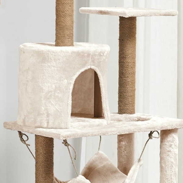 Cat Tree Cat Rumah Villa Kandang Kucing Elegant Cat Scratcher Kucing Cat House Mainan Kucing Cakaran Cats Tree