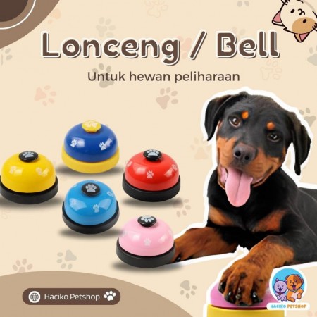 Lonceng Anjing Pet Bell Dog Pelatihan Interaksi Dan Ketangkasan Hewan Peliharaan