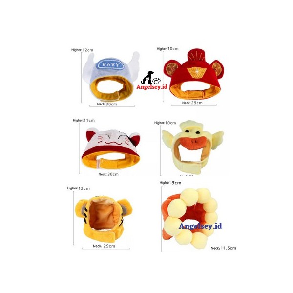 Topi Kucing Desain Custom Lucu Bahan Kain