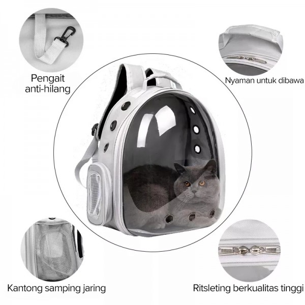 Pet Cargo Kucing Cargo Hewan Atau Tas Ransel Travel Bag Nyaman Dan Anti Air Cat Bag Pet Bag Pet Carrier