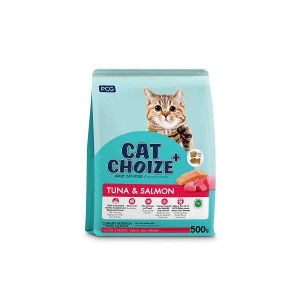 Cat Choize+ Adult Tuna & Salmon 1 bag x 500 g