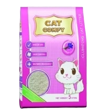 Cat Comfy Cc.Litter Lemon Bent 1 pcs x 5 liter