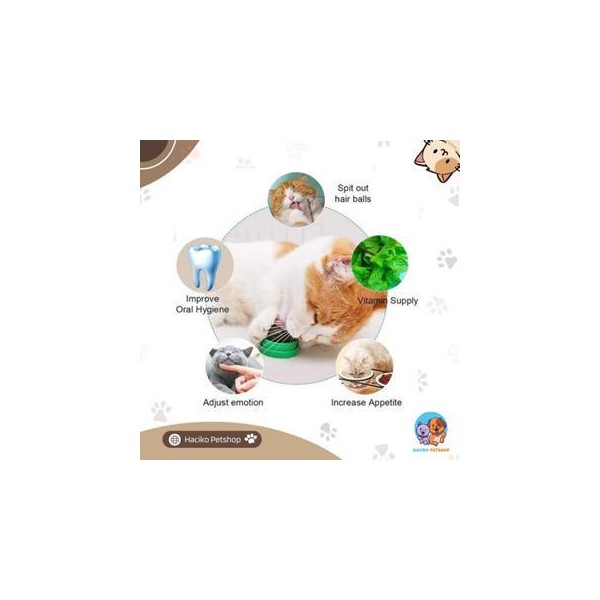 Catnip Kucing Anti Stress Alpukat Balls Makanan Hewan Berputar Bola/Cat Mint Ball Catnip