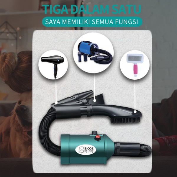 Bicobi pet Blower Bulu Kucing Anjing Pet Hewan Cat Dog Hair Dryer Pengering Grooming