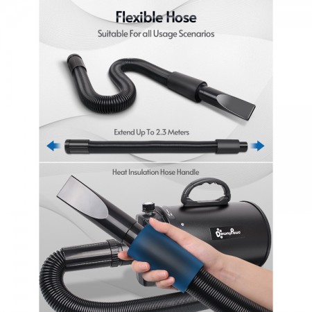 Box otomatis kipas bulu anjing hewan peliharaan