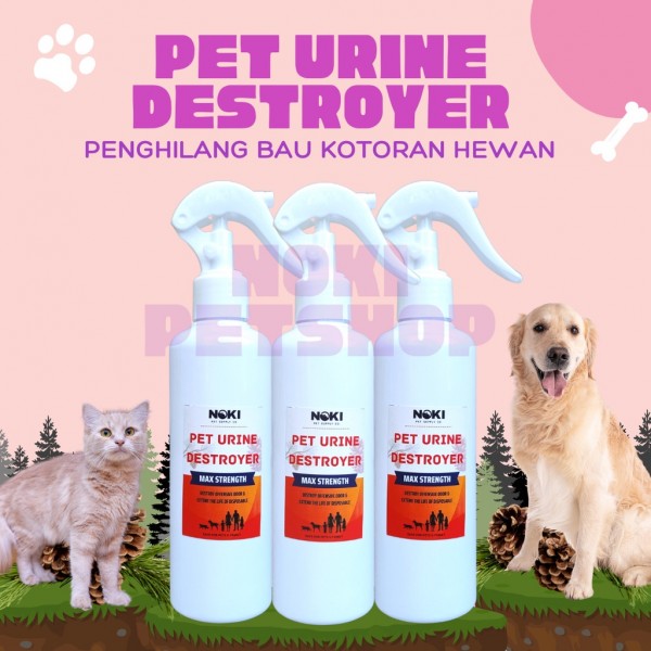 PENGHILANG BAU KOTORAN HEWAN KUCING DAN ANJING 250ML MUNTAH ANTI VIRUS BAKTERI DAN JAMUR