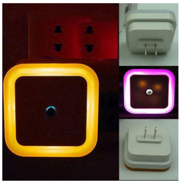 Lampu Tidur Sensor Lampu Tidur LED Automatis - Sensor Segi