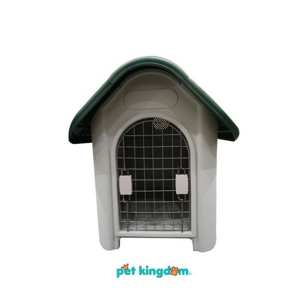 Kandang Anjing Dengan Pintu Logam 60X57X66 cm 403 - Hijau Dog Cage, Tempat Tinggal Anabul,